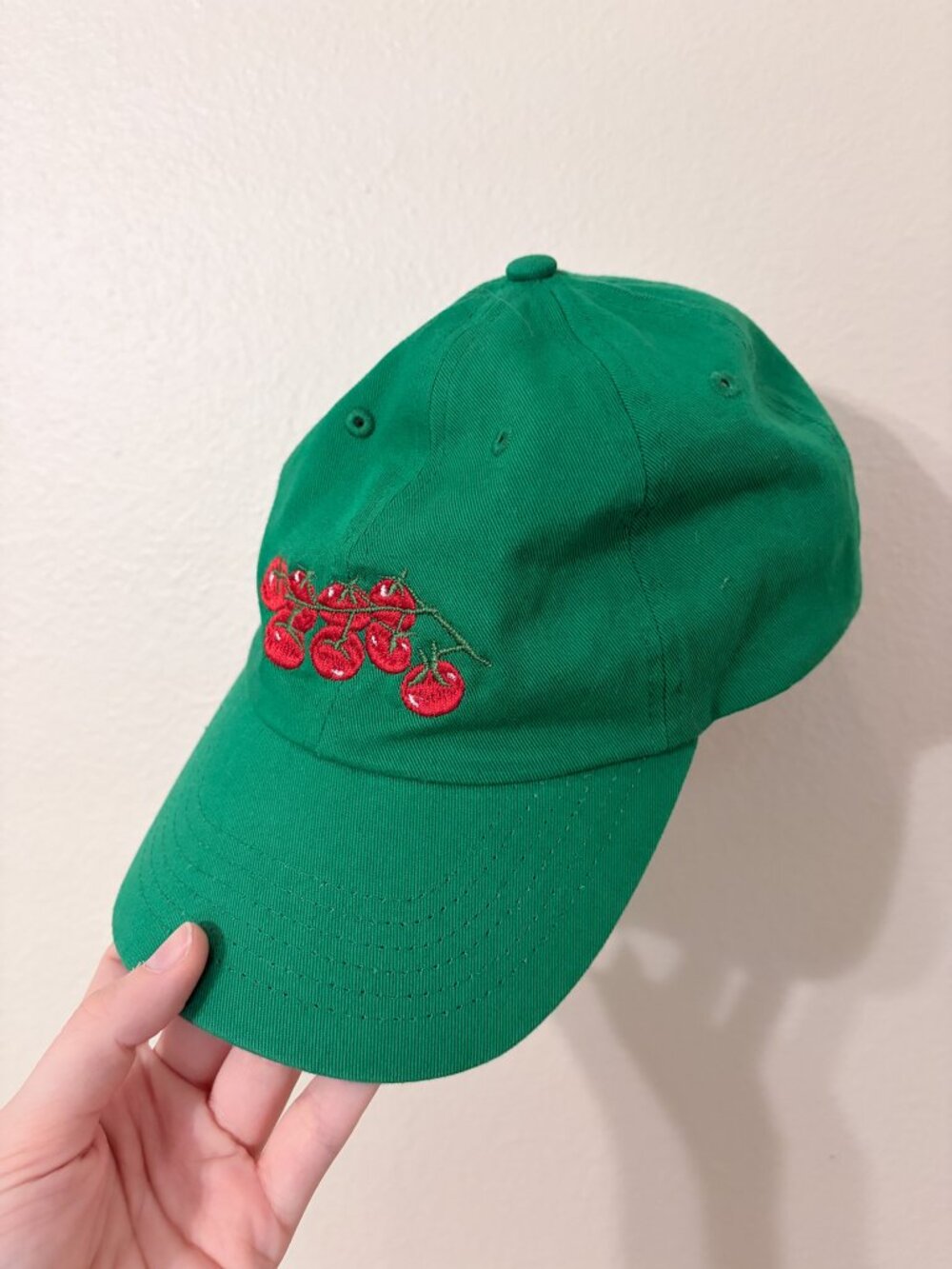 Lisa Says Gah Green Pomodoro Cap